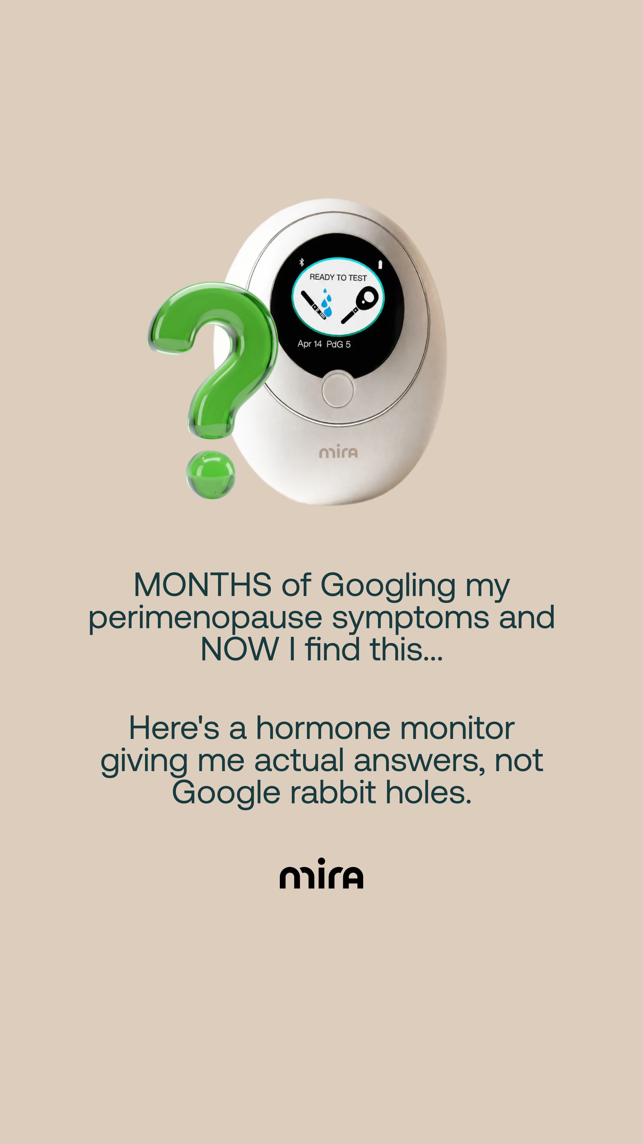 Mira Fertility Facebook ad