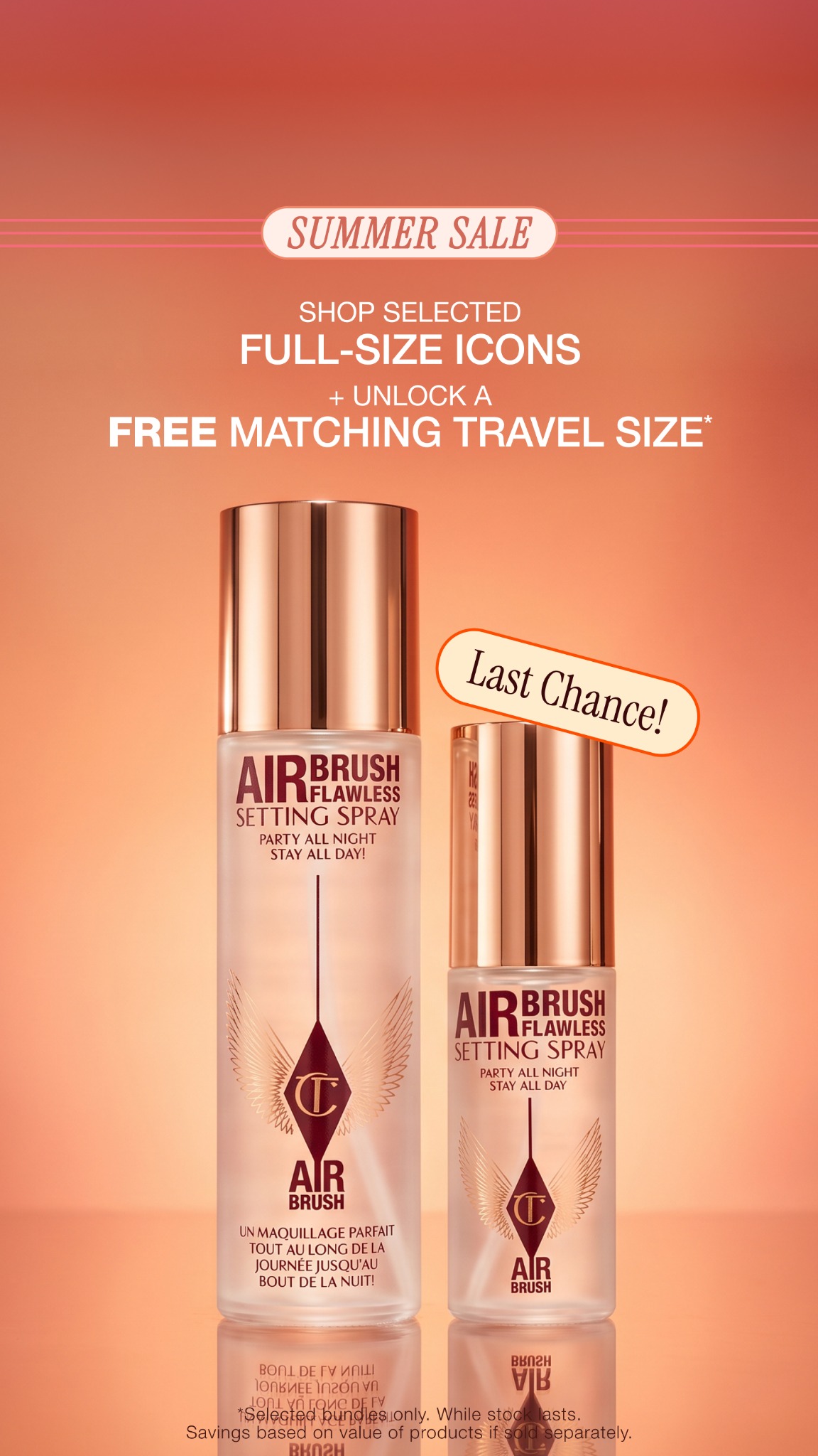 Charlotte Tilbury Facebook ad