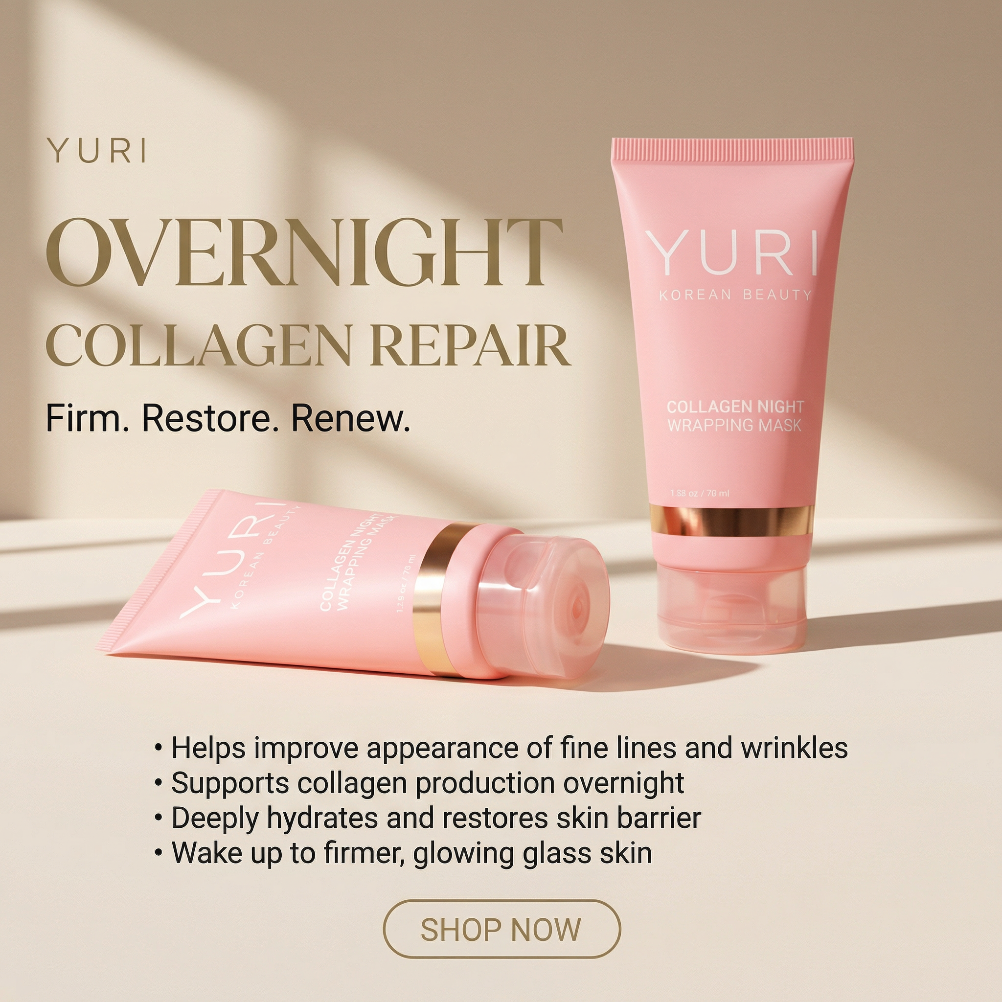 Korean Beauty Secrets Facebook ad