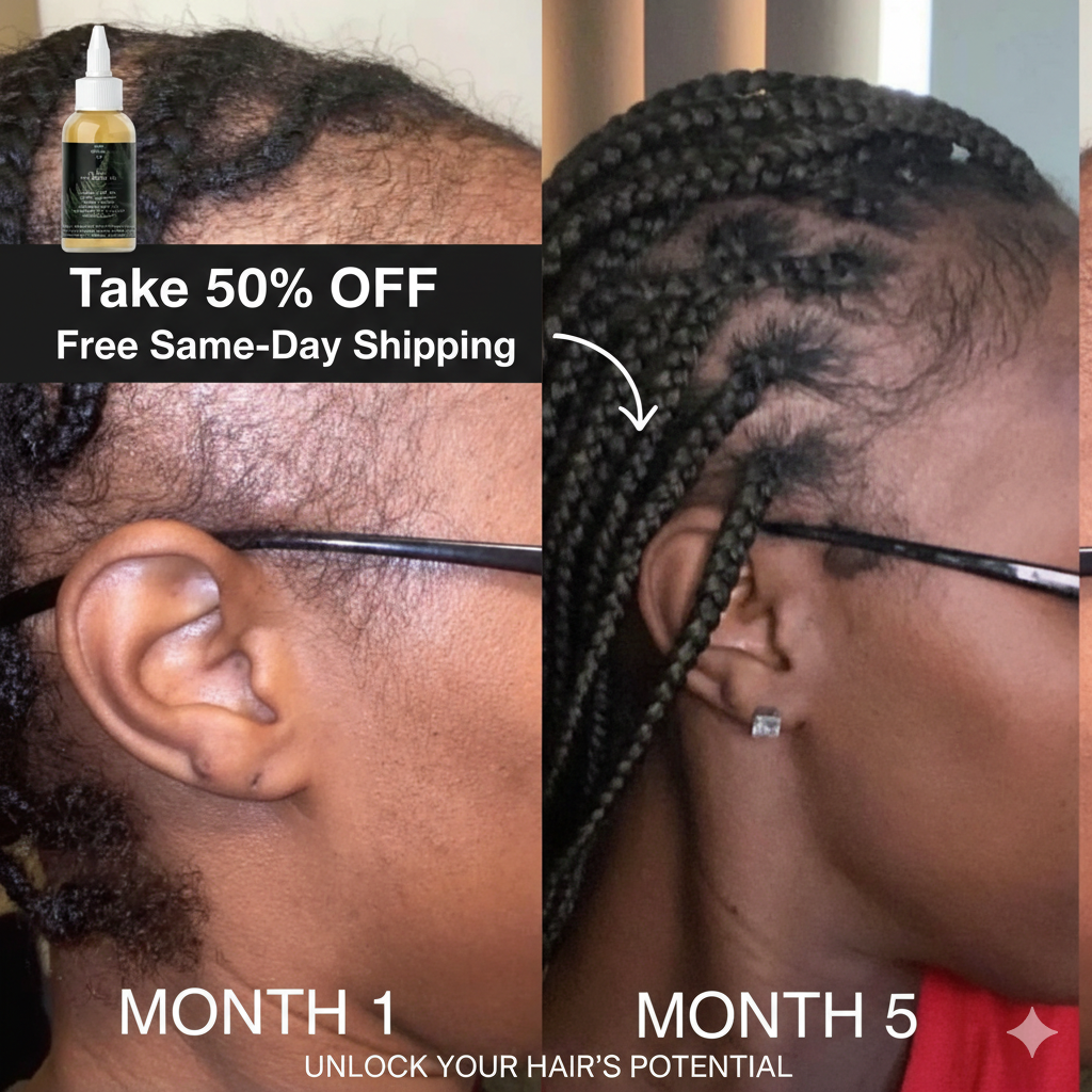 Hair Growth Company Facebook ad: Got Hair Growth Goals?