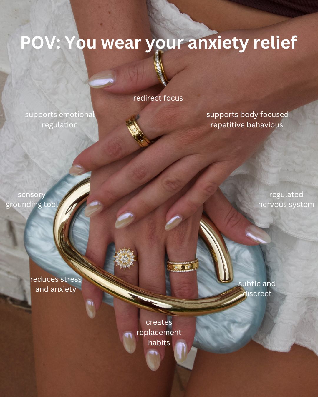 Worry Rings Facebook ad