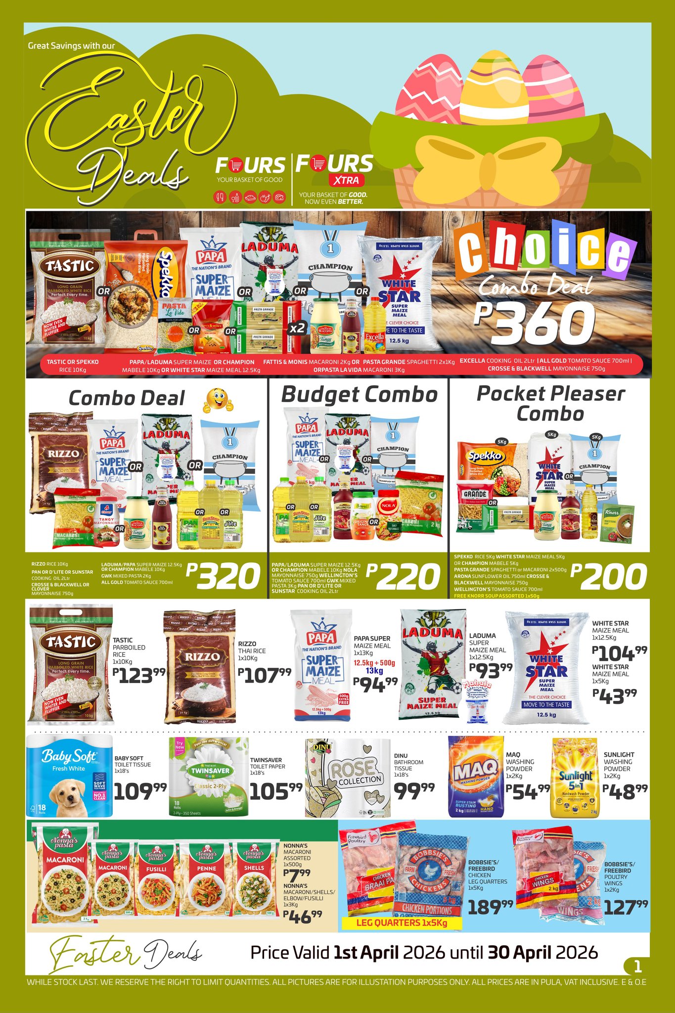 Fours Cash & Carry - Botswana Facebook ad