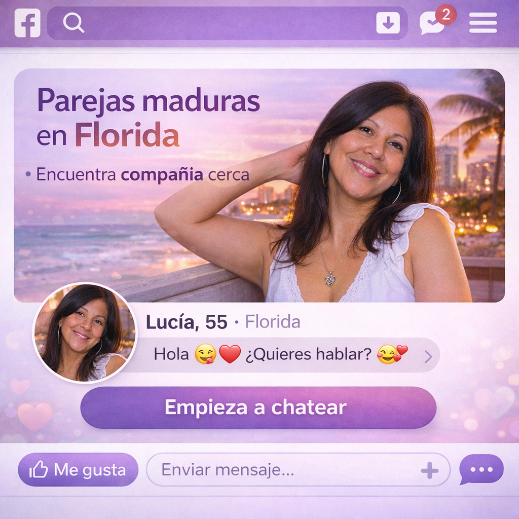 Cupid's Notes Facebook ad: Toca para ver quién está en línea