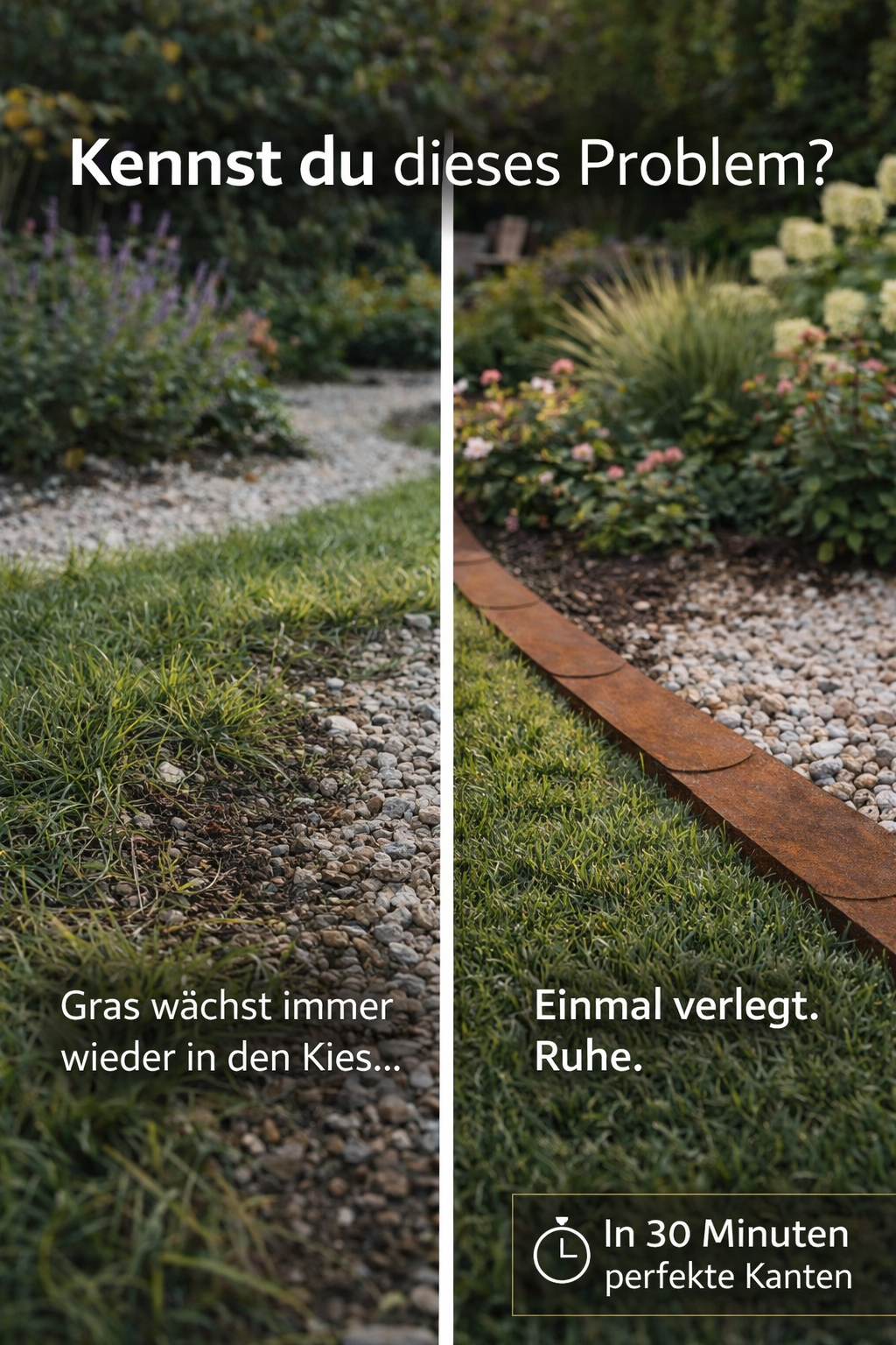 Rasenkantemetall Facebook ad