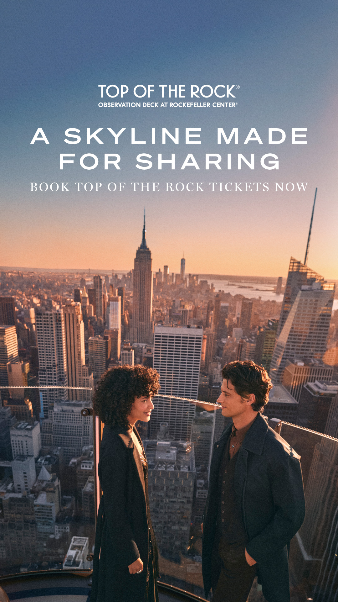 Top of the Rock NYC Facebook ad