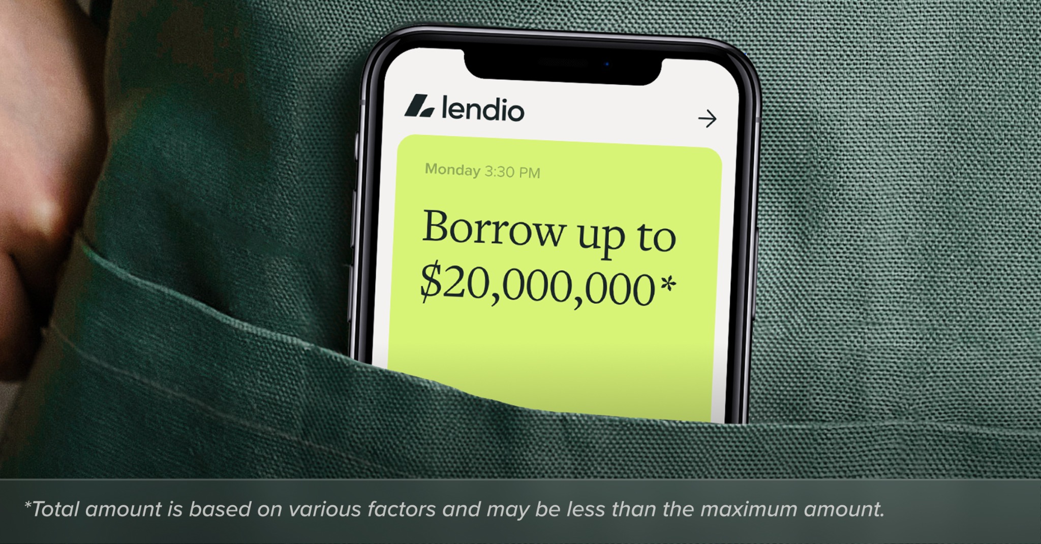 Lendio Facebook ad
