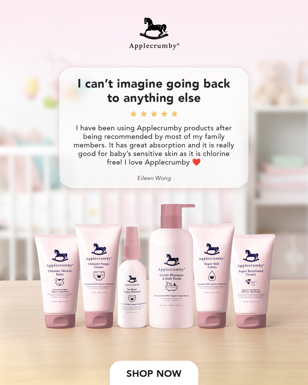 Applecrumby Singapore Facebook ad