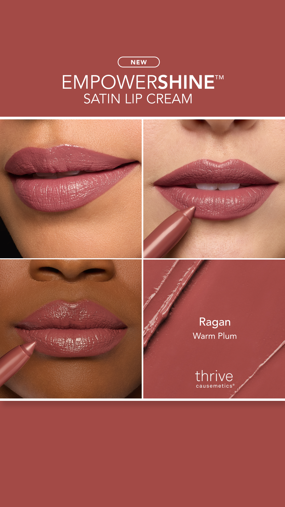 Thrive Causemetics Facebook ad