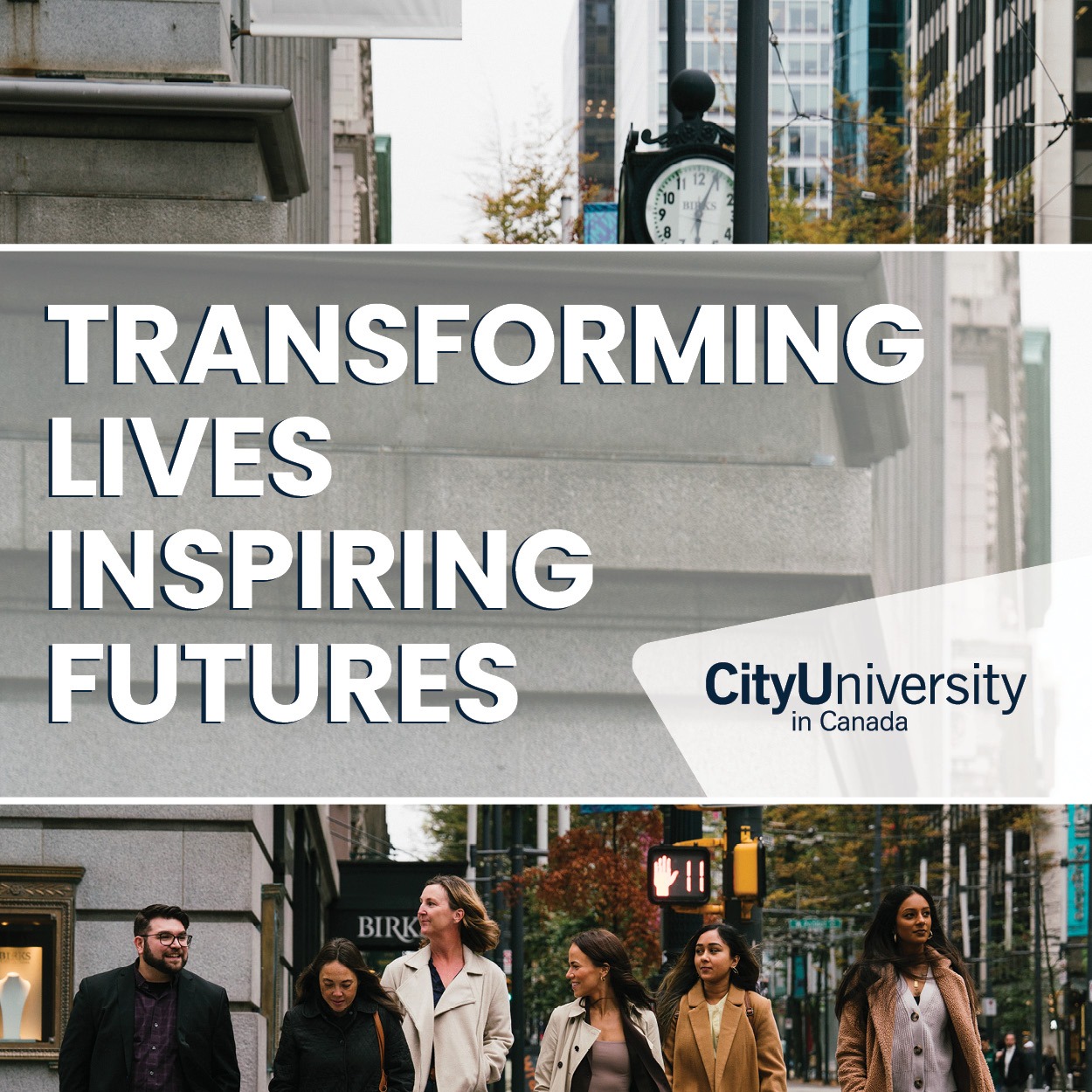 CityU Canada Facebook ad: CityU offers a chance to further your education…