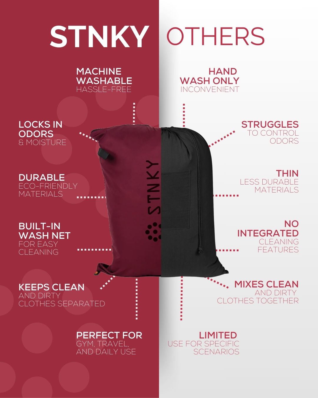STNKY Facebook ad