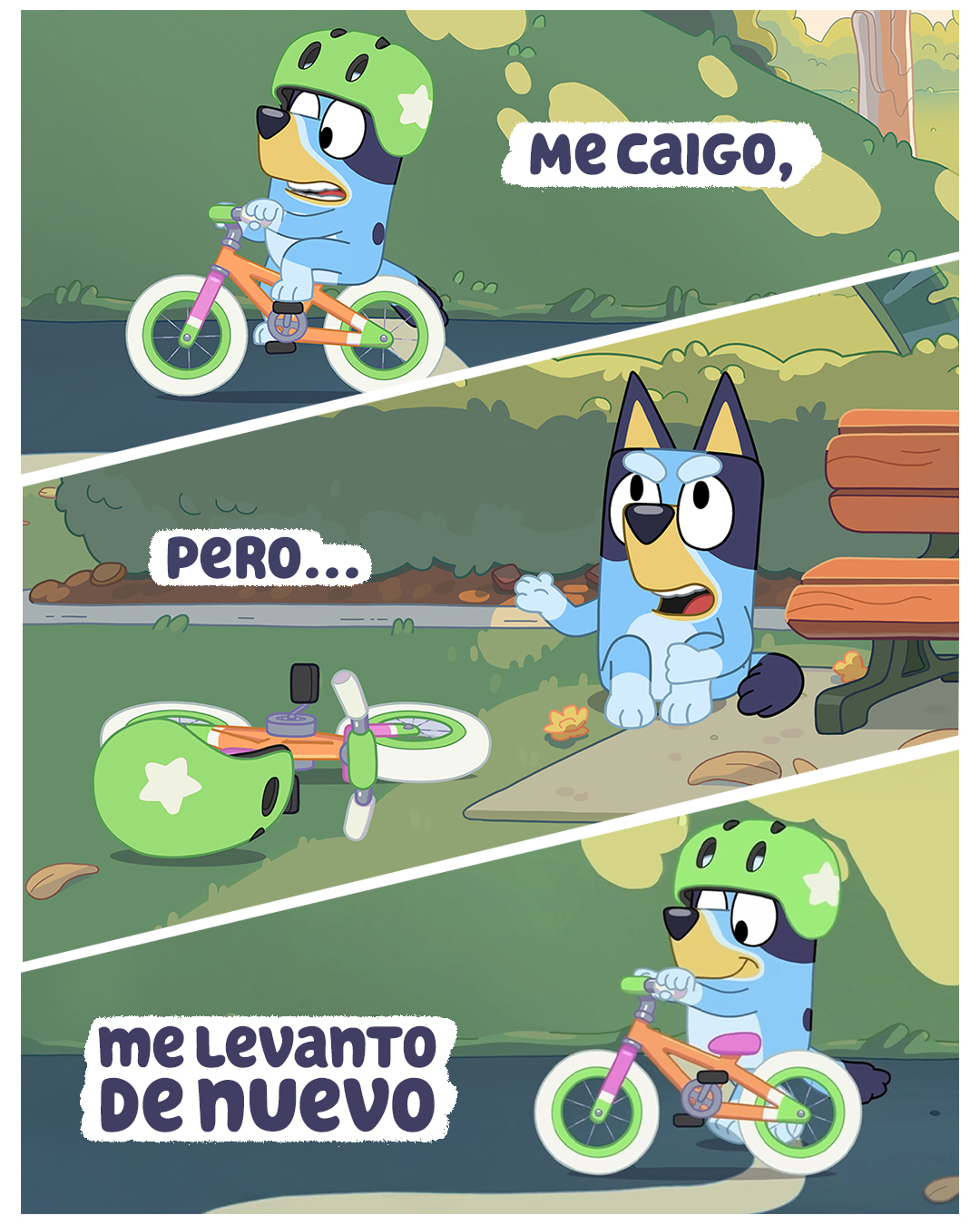 Bluey - Espanol Latino Facebook ad: No te detengas.