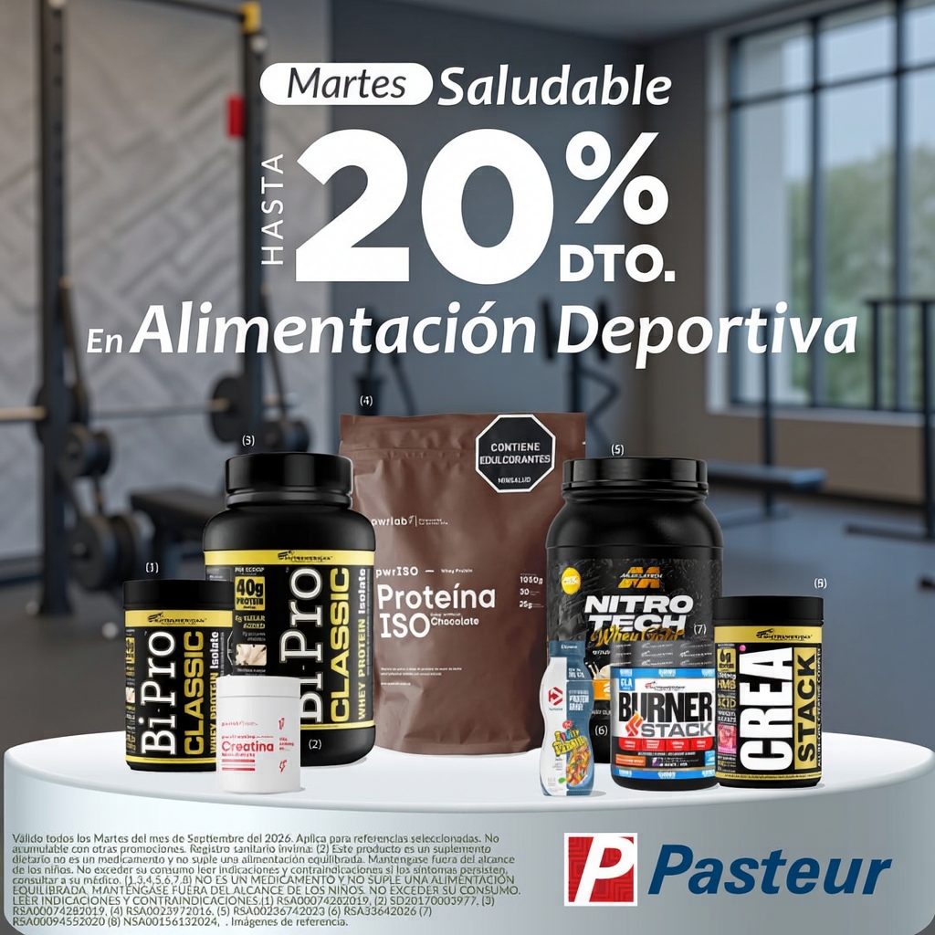 Farmacias Pasteur Facebook ad: Martes Saludable
