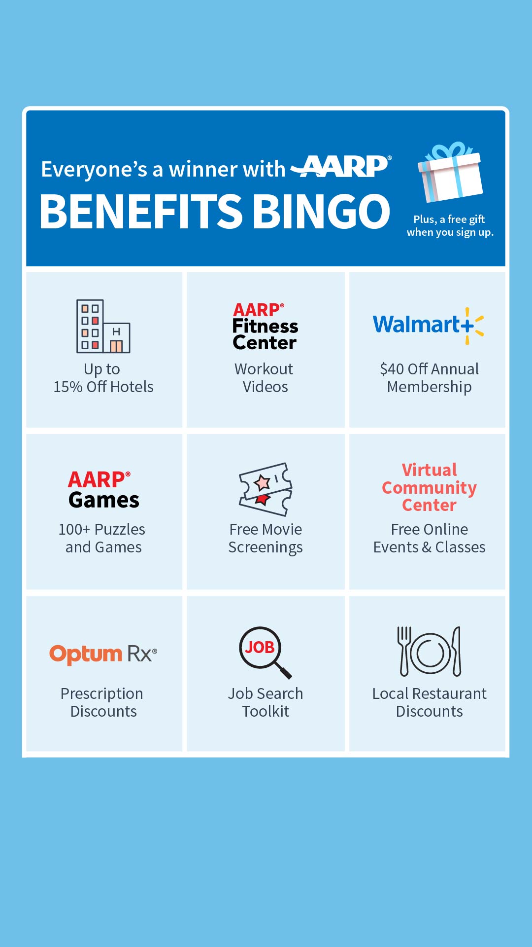 AARP Facebook ad