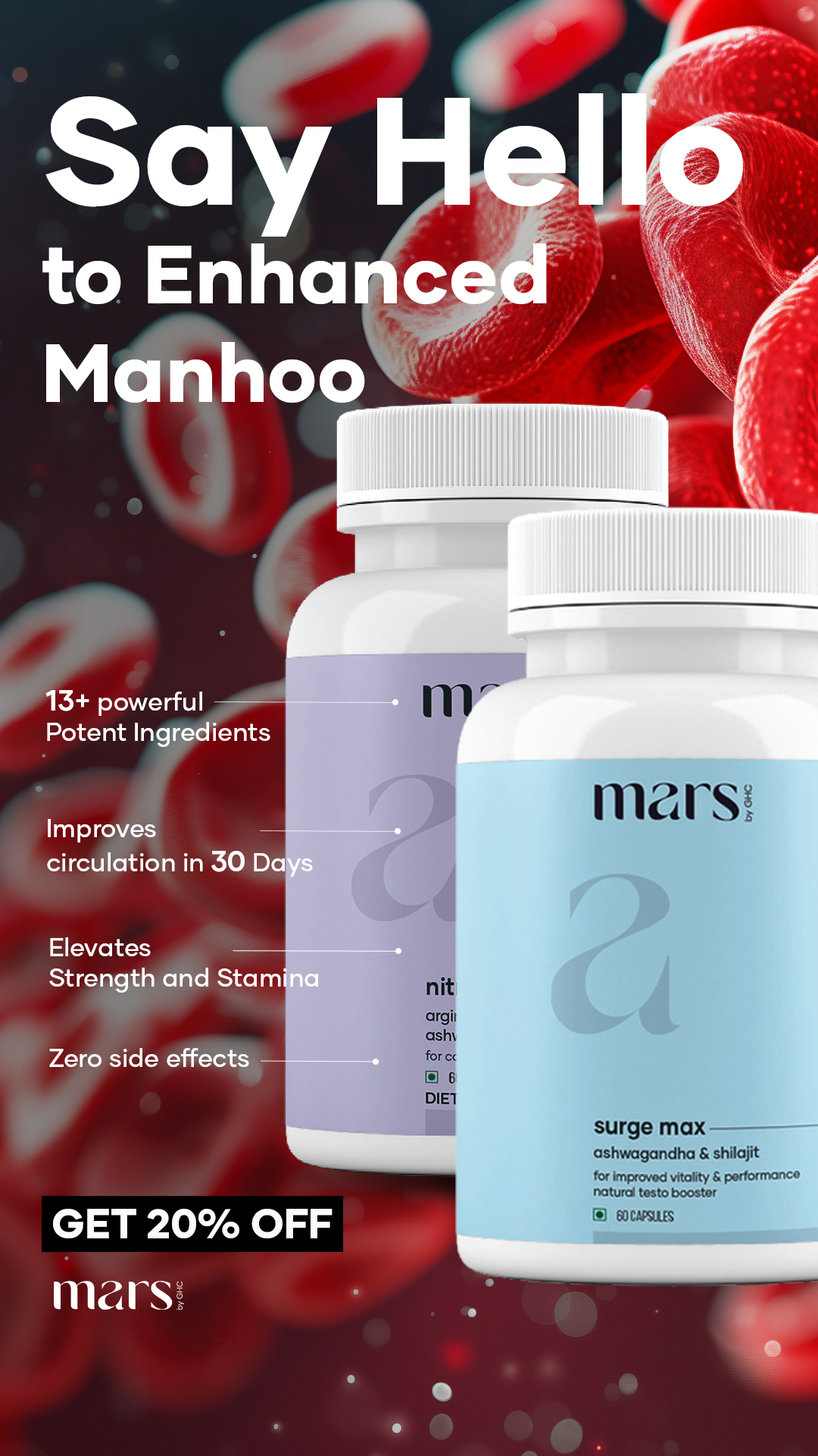 Mars Health Boosters Facebook ad