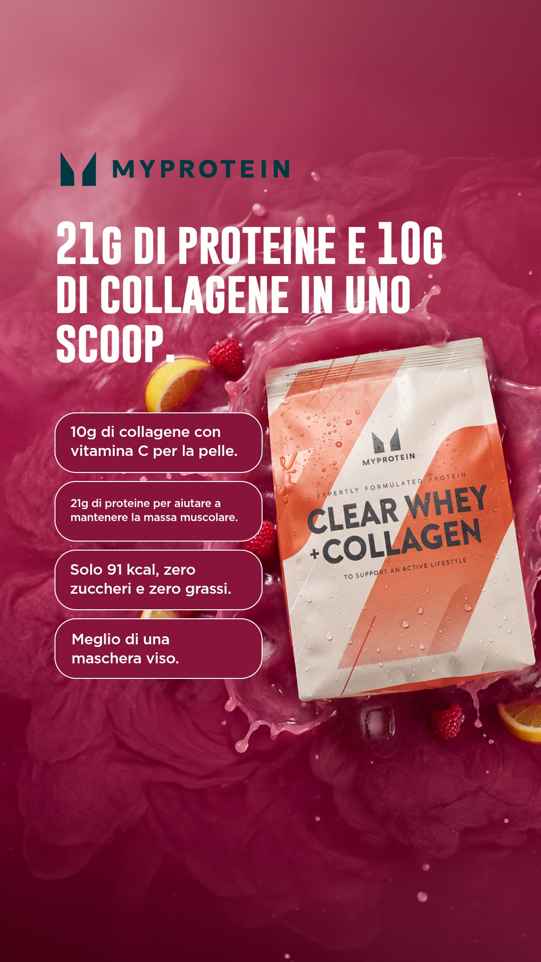 Myprotein Facebook ad