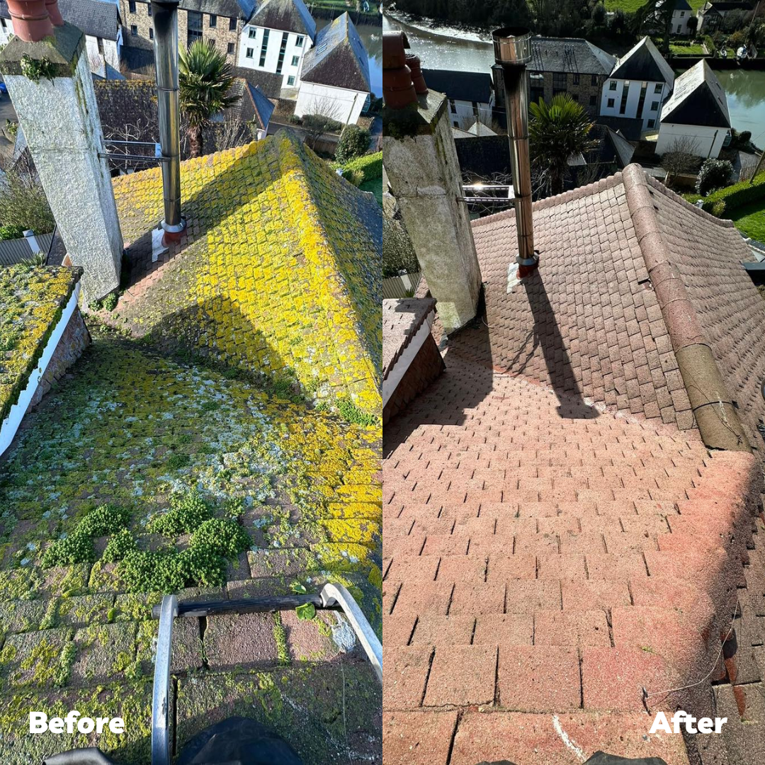 Extreme Exterior Cleaning Services Limited Facebook ad: Get 25% Off a Roof Clean