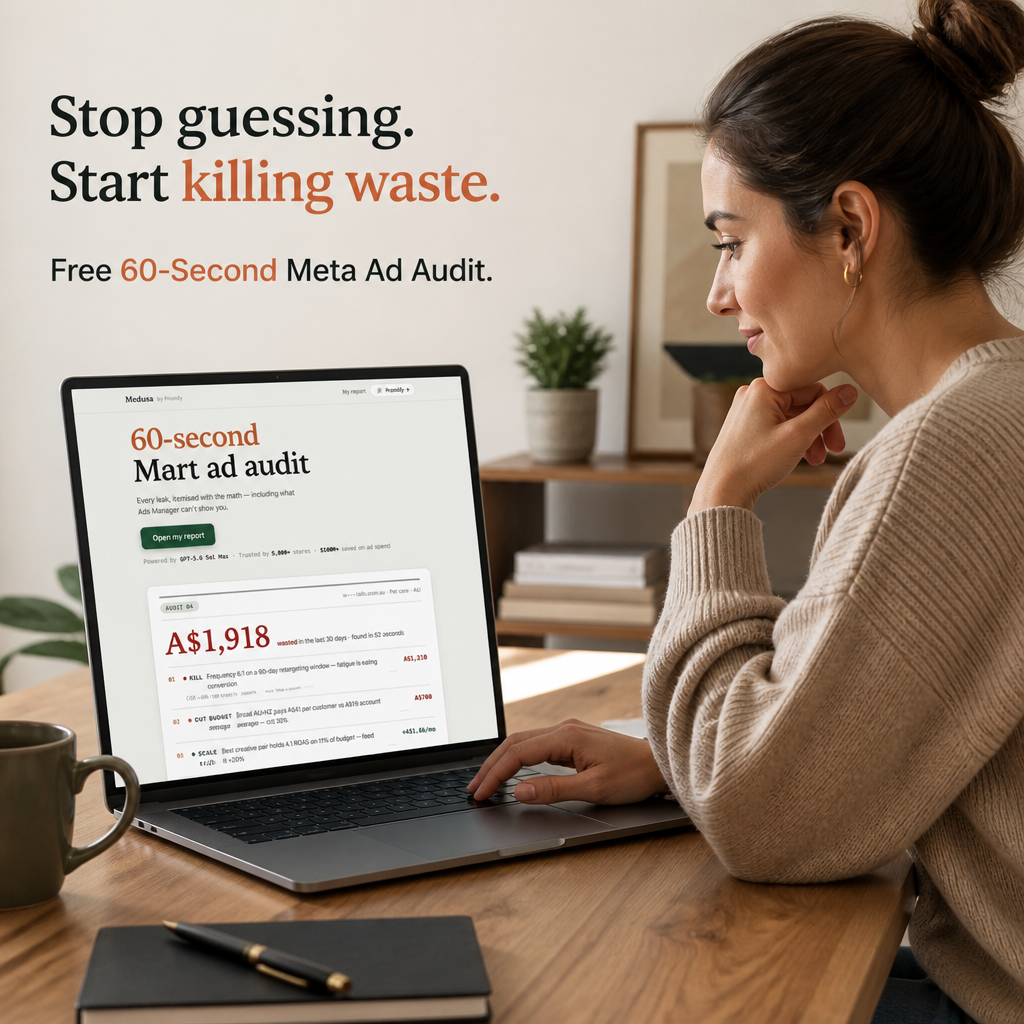 Promify Facebook ad: Find Your Budget Leaks in 60 Seconds