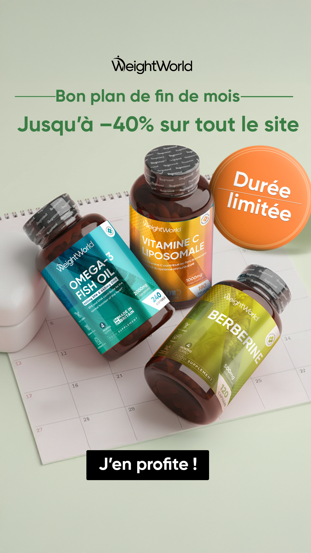 WeightWorld FR Facebook ad from Feb 25, 2026