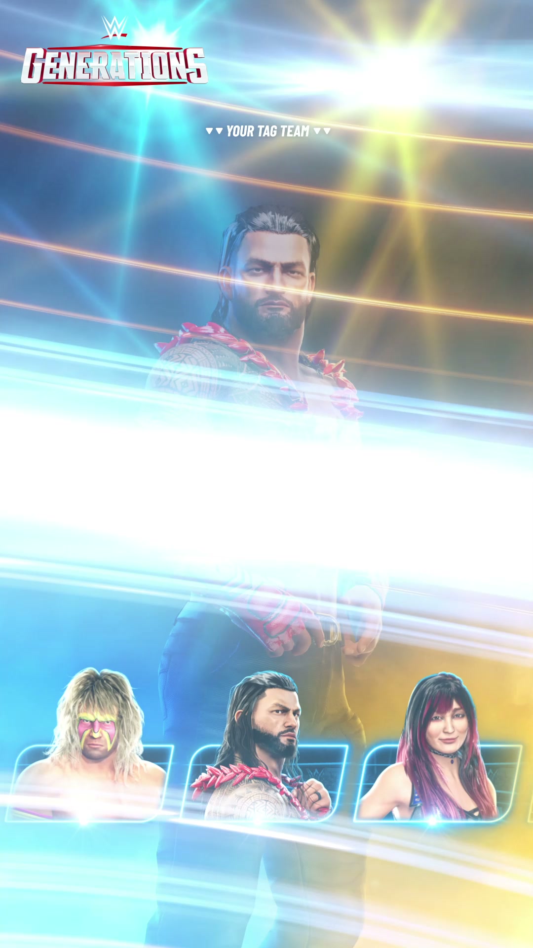 WWE Generations Facebook ad: Master WWE Strategy