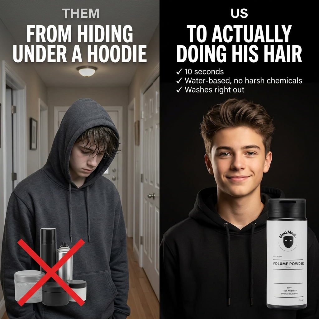 blackmask.products Facebook ad: The one thing he'll actually use.