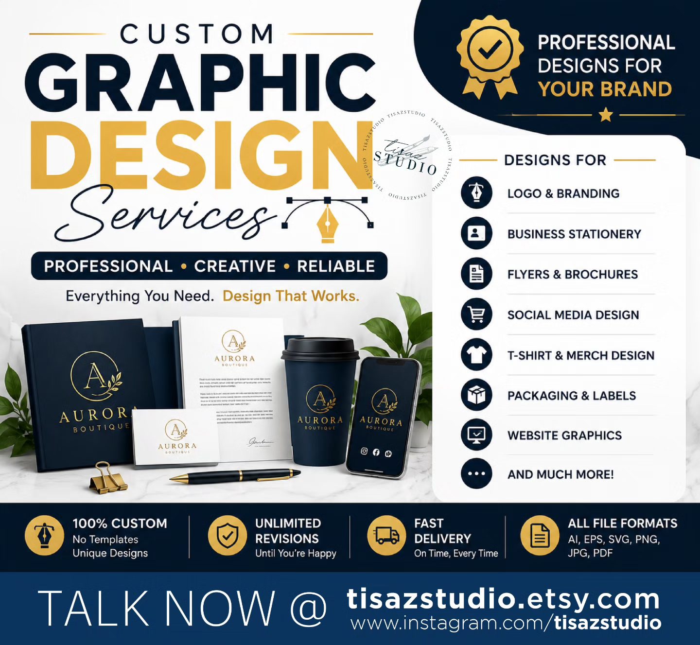 Tisazstudio Facebook ad