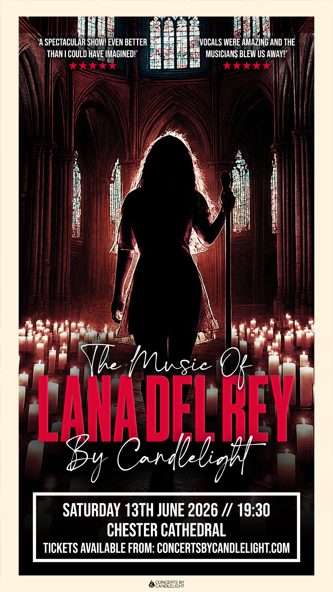 Concerts By Candlelight Facebook ad