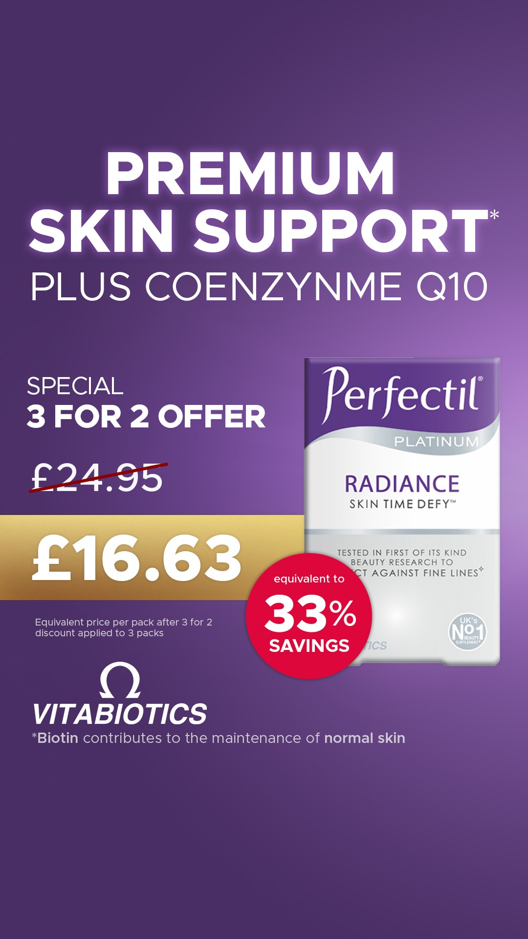 Vitabiotics Facebook ad