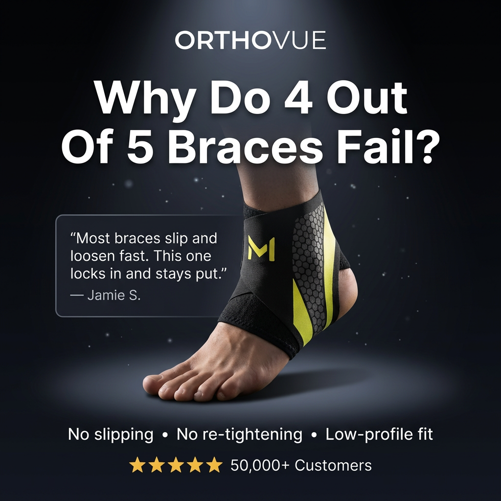 Orthovue Facebook ad: Next-Level Ankle Stability