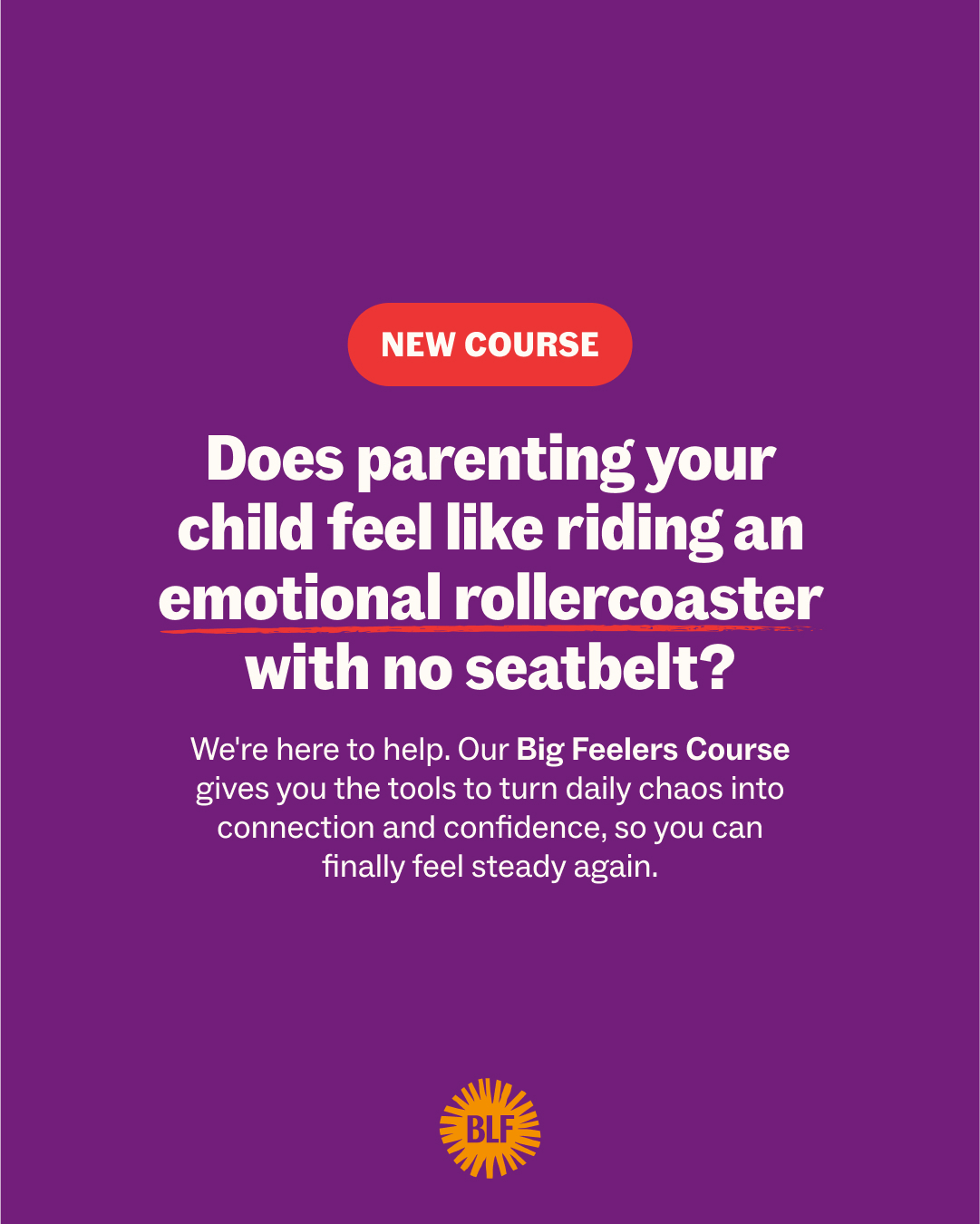 Big Little Feelings Facebook ad