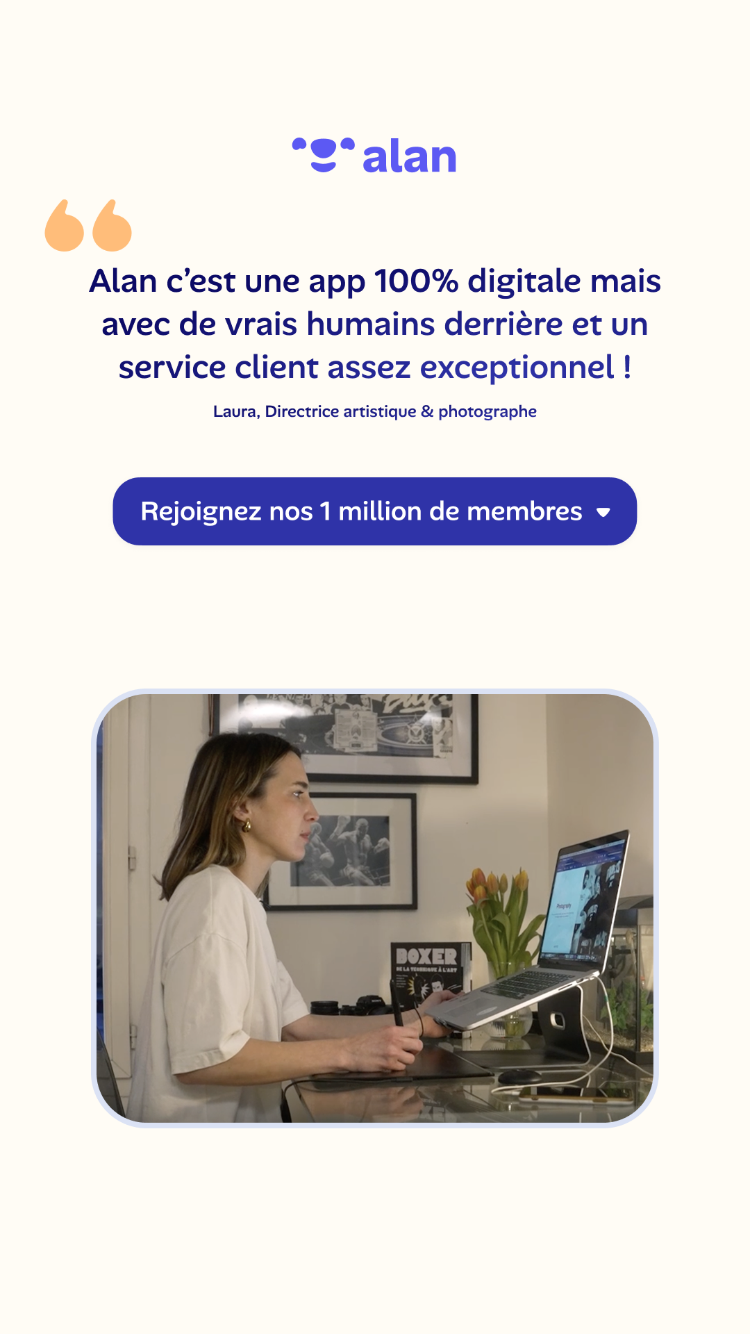 Alan Facebook ad