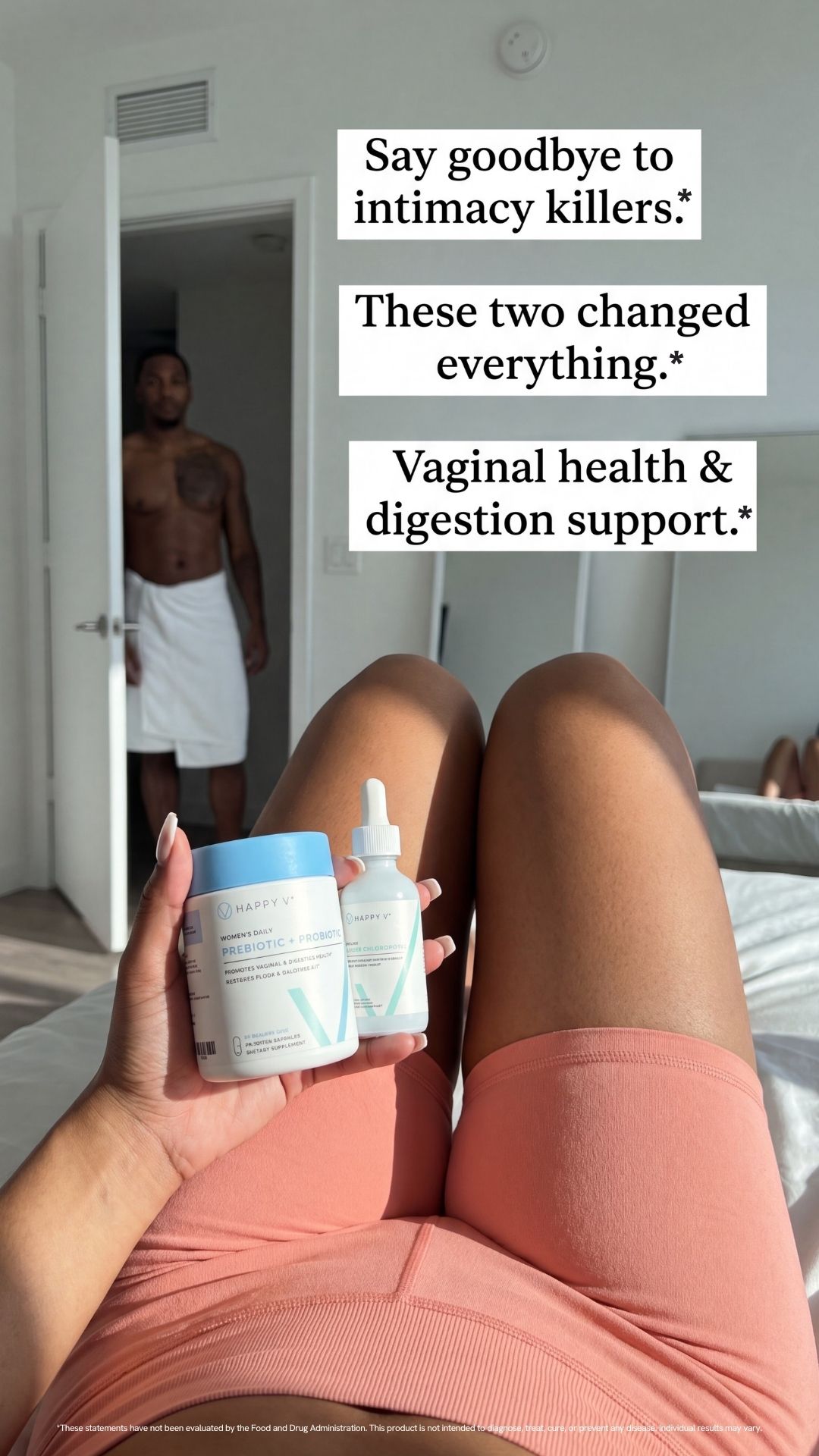 Happy V Facebook ad