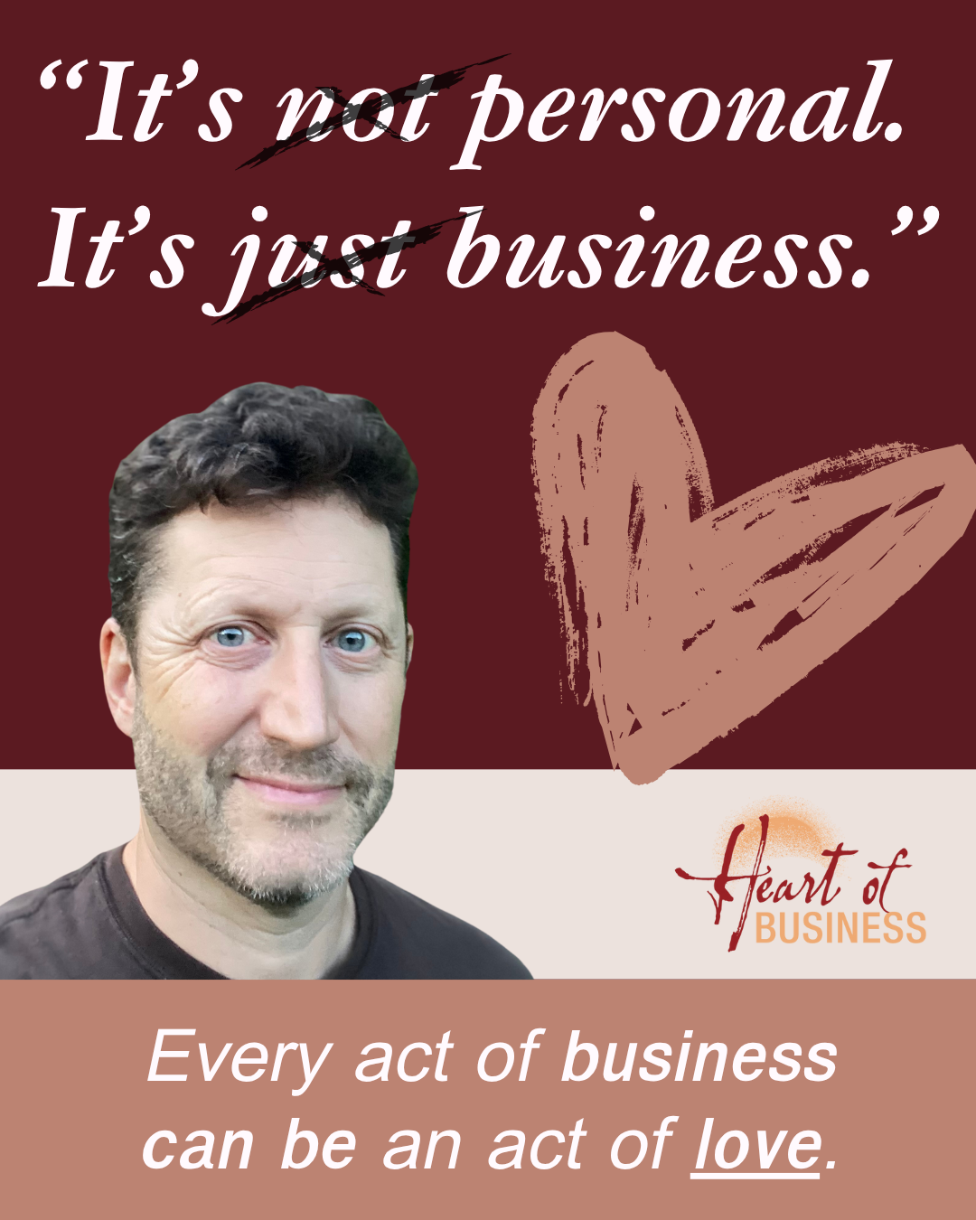 Heart of Business Facebook ad: A weekly reminder that your heart 𝒃𝒆𝒍𝒐𝒏𝒈𝒔 in…