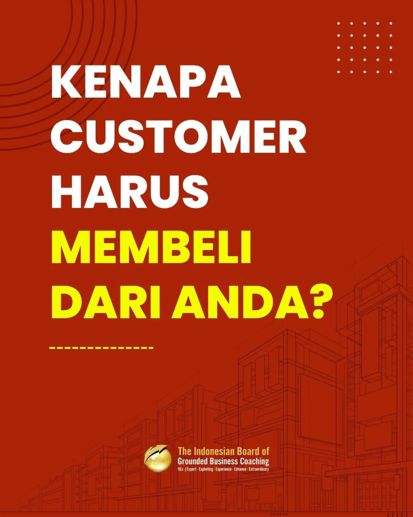 Pelatihan Bisnis Malang Facebook ad: 𝗞𝗘𝗡𝗔𝗣𝗔 𝗖𝗨𝗦𝗧𝗢𝗠𝗘𝗥 𝗛𝗔𝗥𝗨𝗦 𝗠𝗘𝗠𝗕𝗘𝗟𝗜…