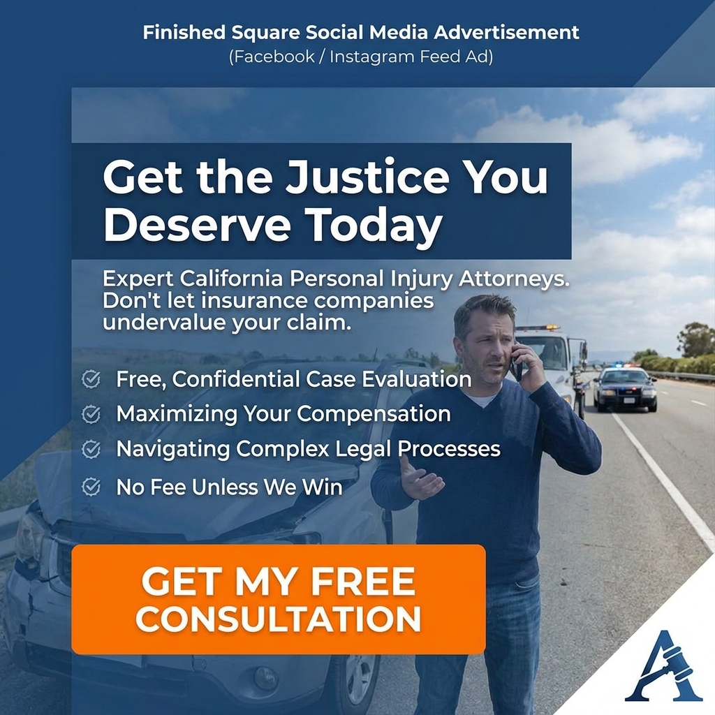 Crash Cobra Facebook ad: Act fast: Free consults for accident victims!