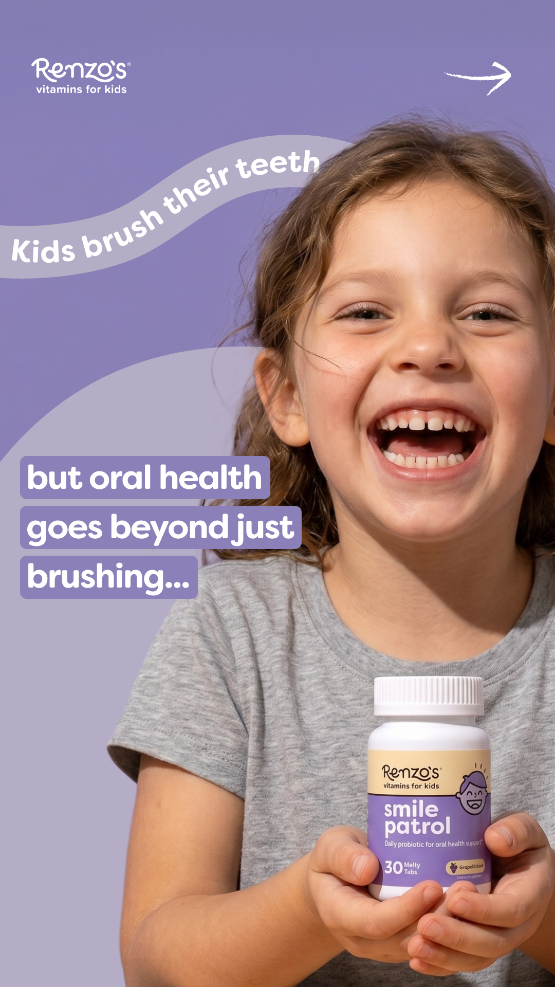 Renzo's Vitamins Facebook ad