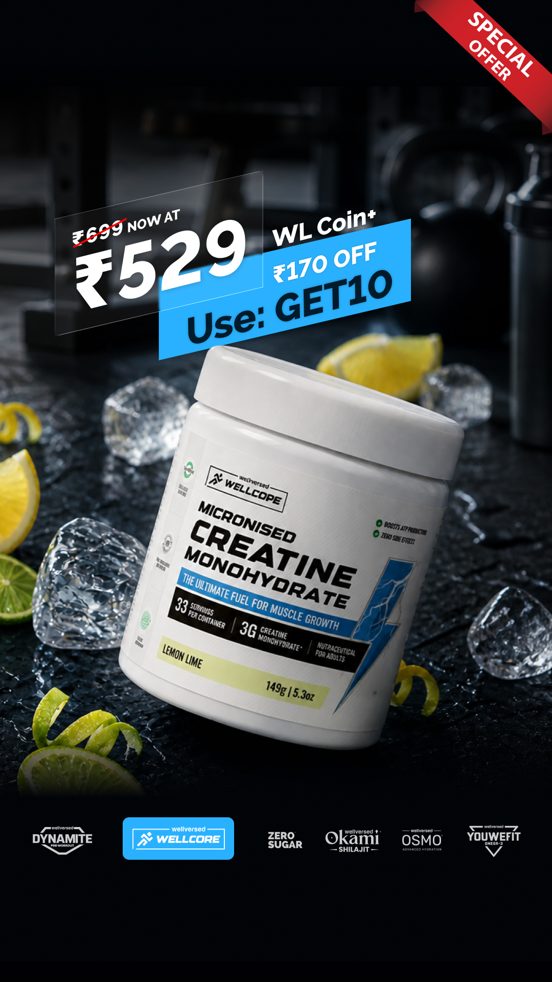Wellcore - Wellversed Brand Facebook ad
