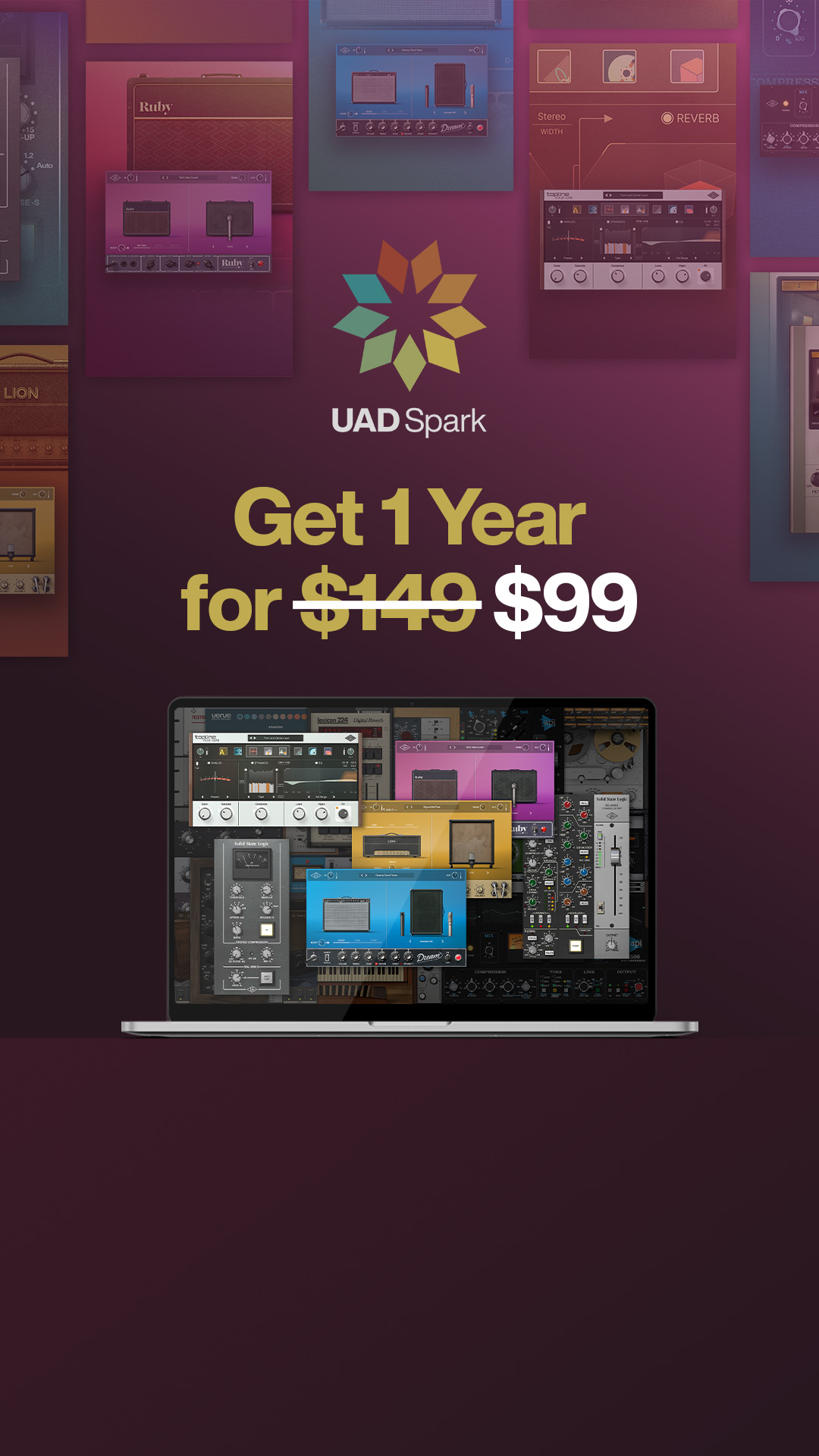 Universal Audio Facebook ad