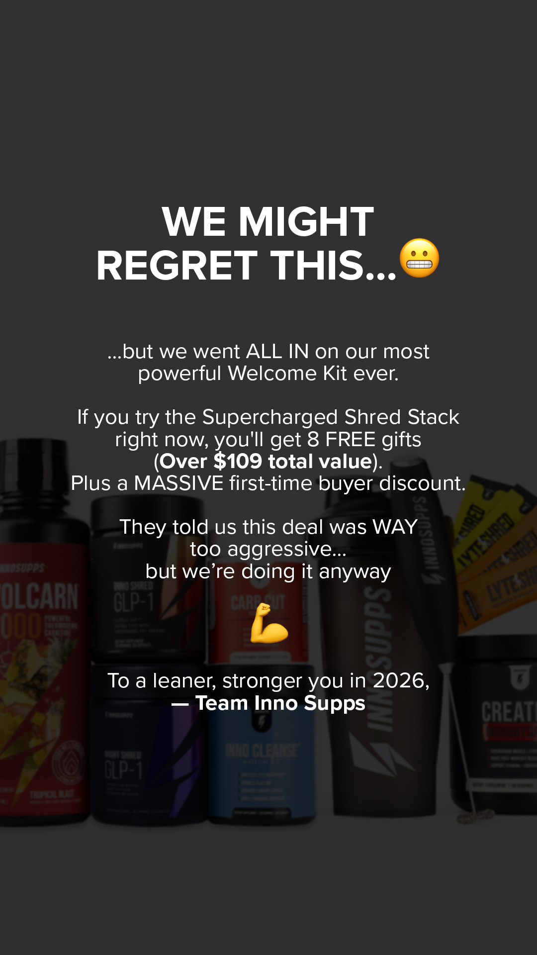 Inno Supps Facebook ad