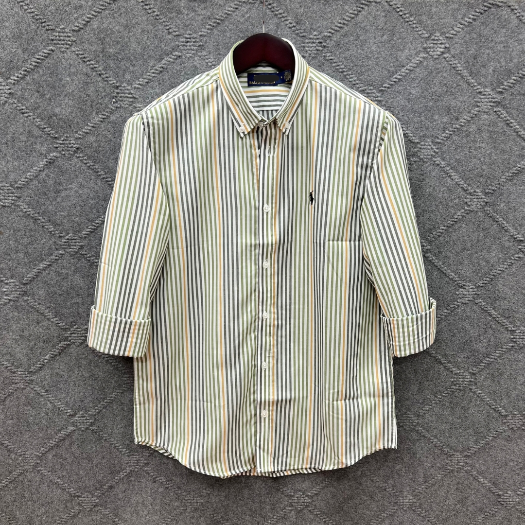 White Tailor Facebook ad: Multy Stripe full sleeve premium cotton shirt for men