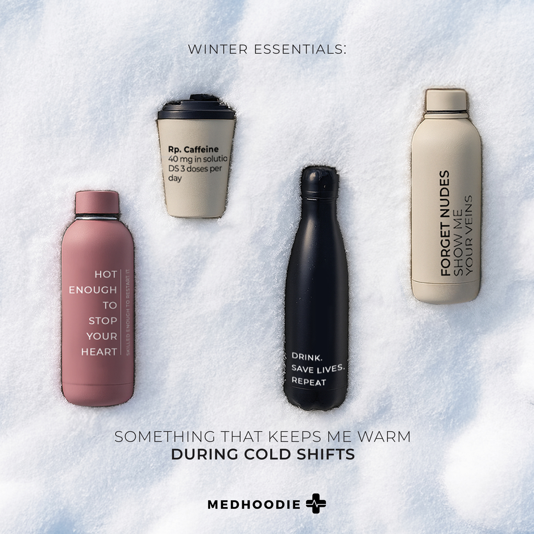 MEDHOODIE Facebook ad: Kiedy temperatura spada, my mamy dla Ciebie idealnego…