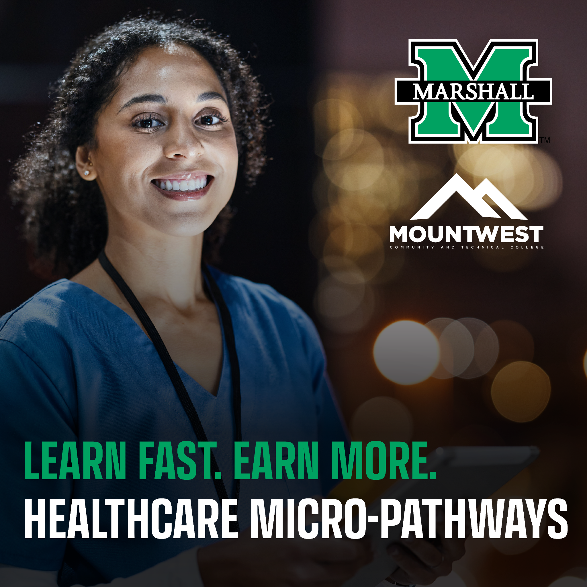 Marshall University Facebook ad from Jan 22, 2026