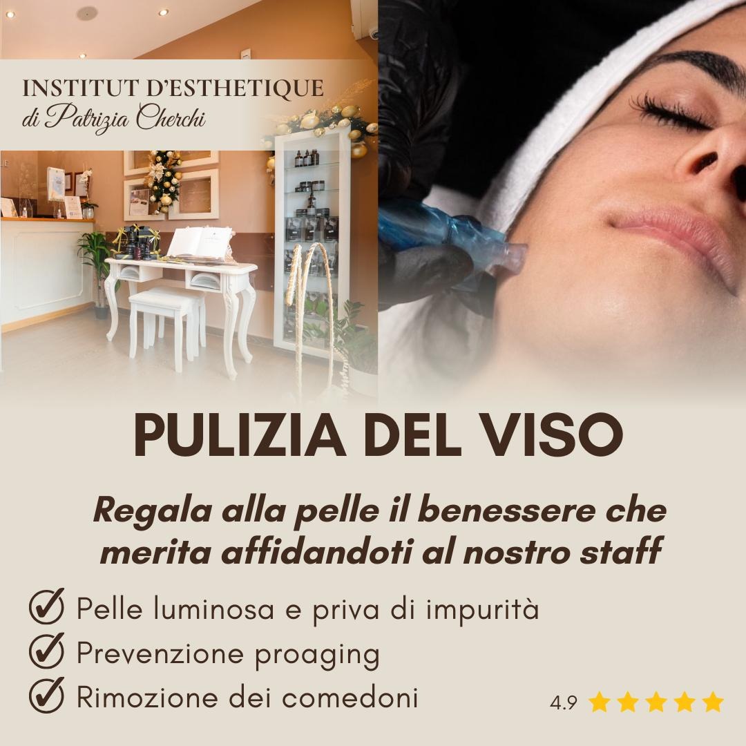 Institut D'Esthetique di Patrizia Cherchi Facebook ad: Check Up + Pulizia del Viso