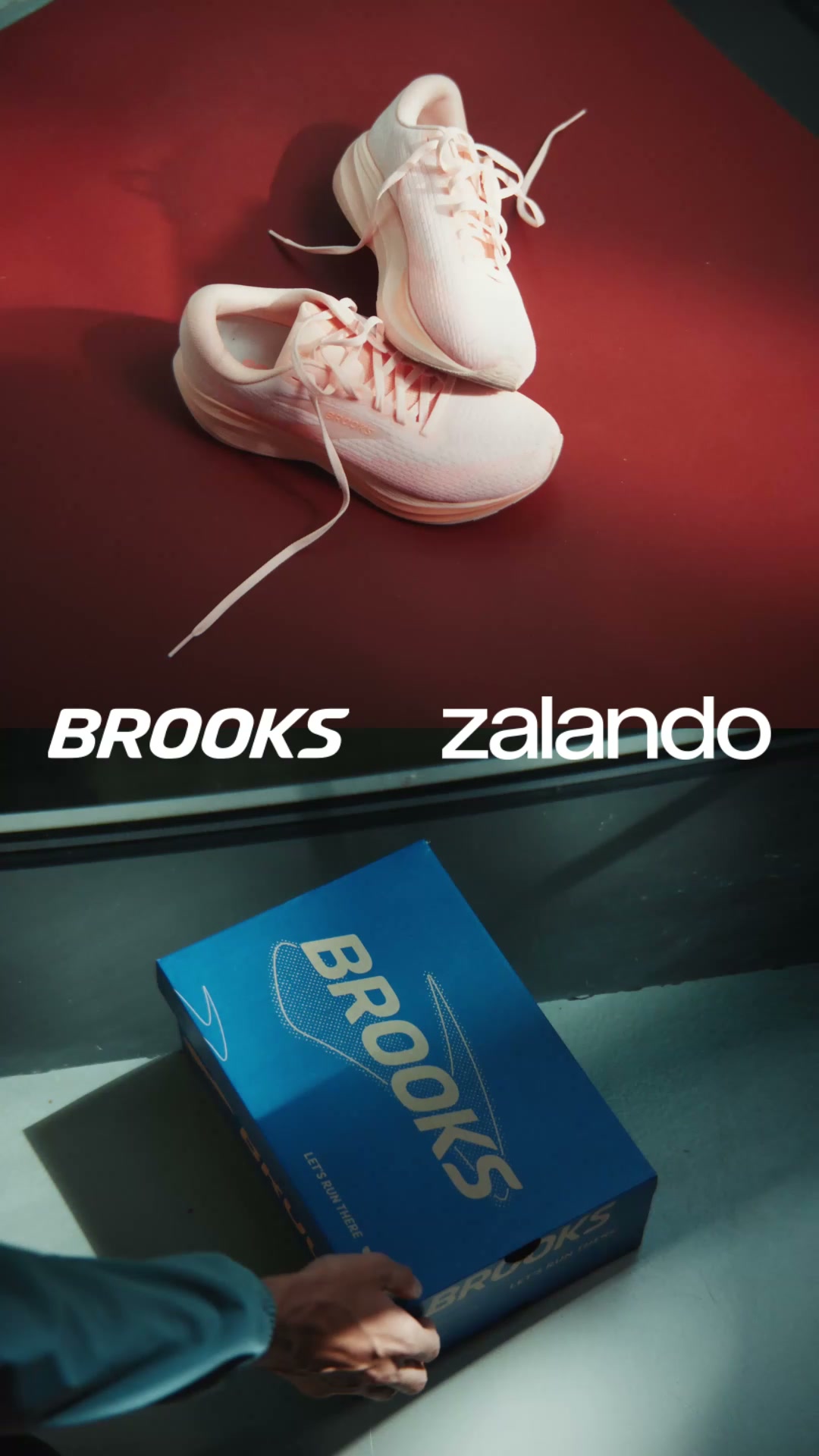 Zalando Brands Facebook ad: Due runner, Brooks e una destinazione: la maratona…