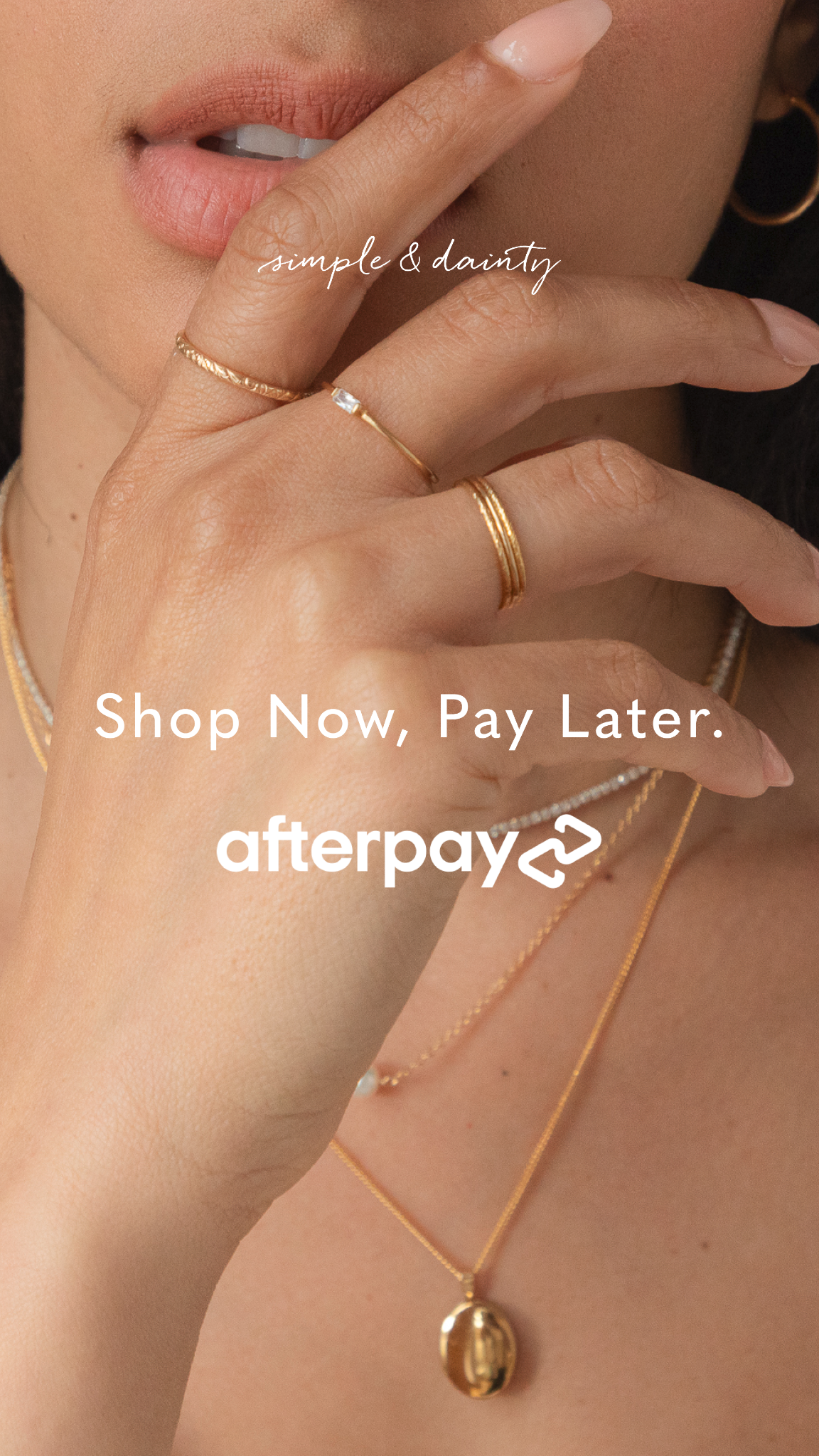 Simple & Dainty Facebook ad
