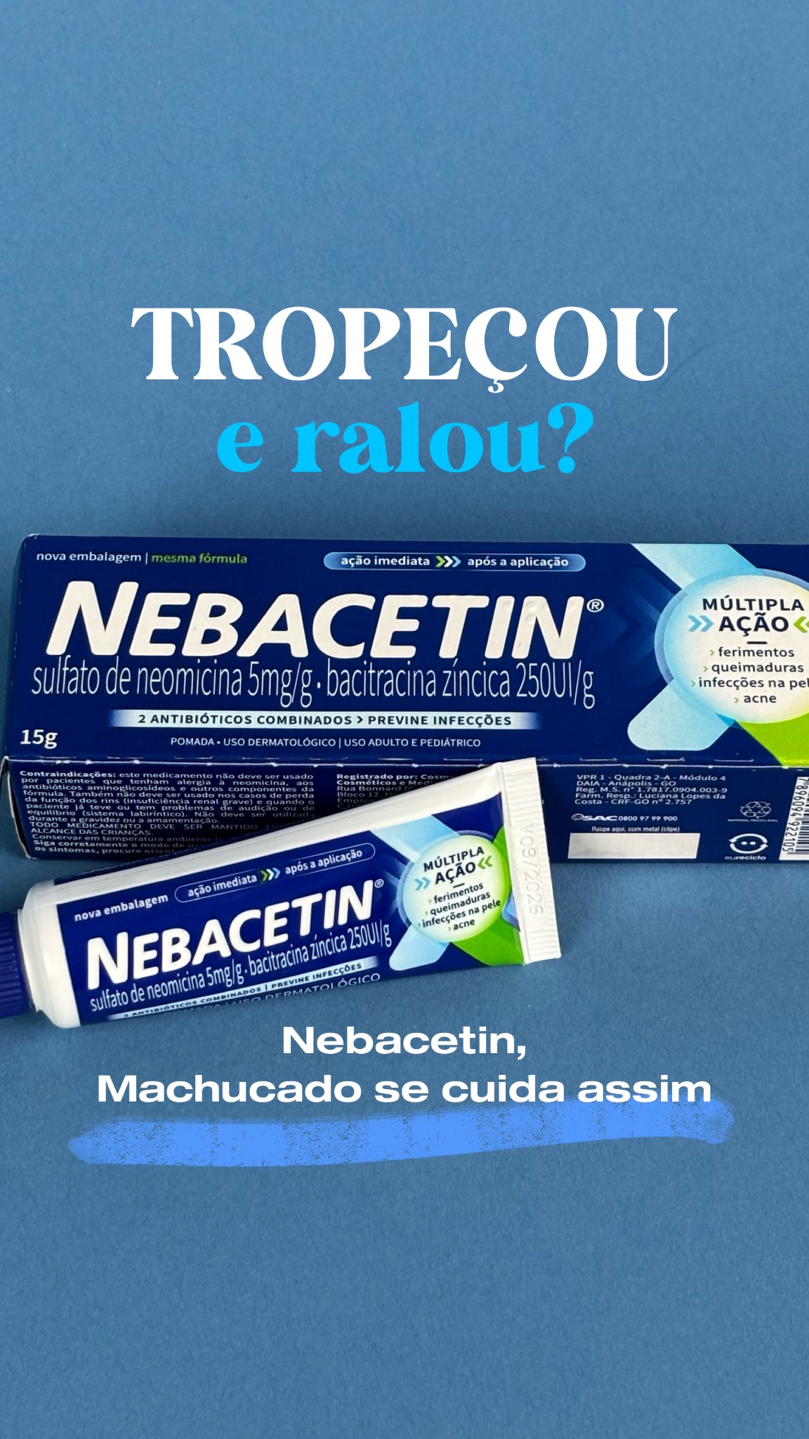 Nebacetin Facebook ad from Jan 1, 2026