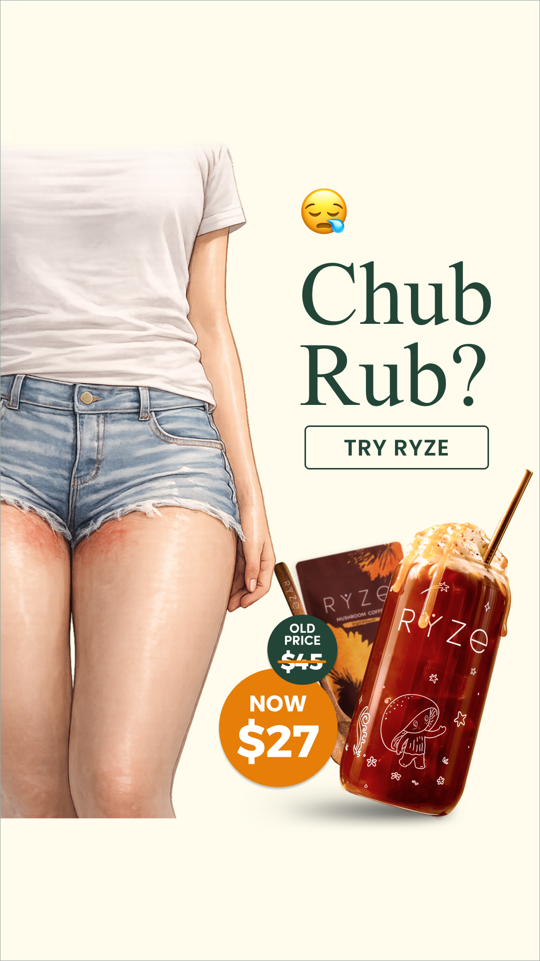 RYZE Superfoods Facebook ad