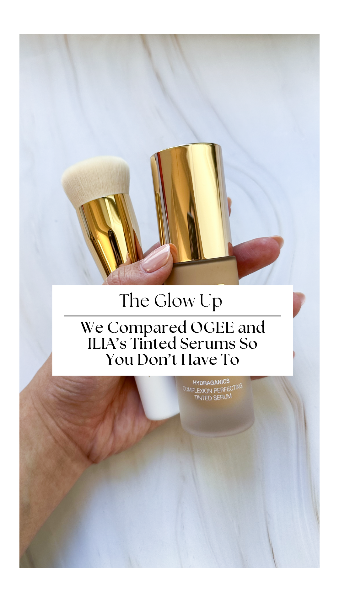 The Glow Up Facebook ad