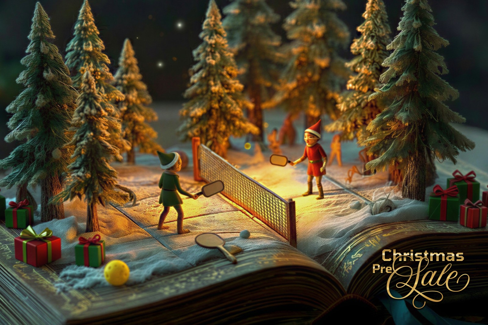 The Picklepro Shop Facebook ad: Christmas Coming Soon