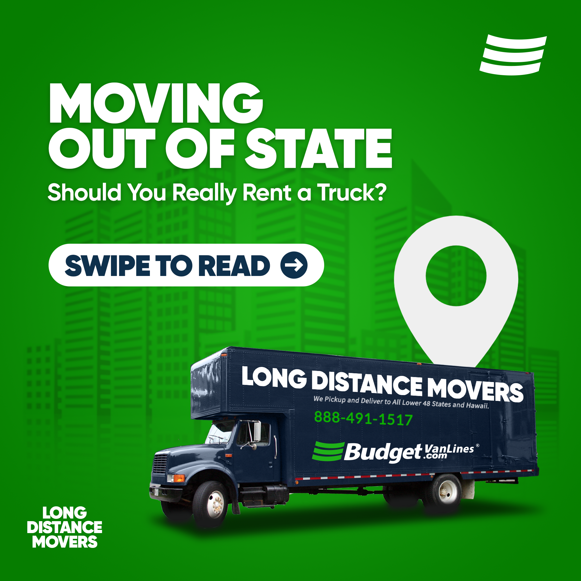 Budget Van Lines Facebook ad