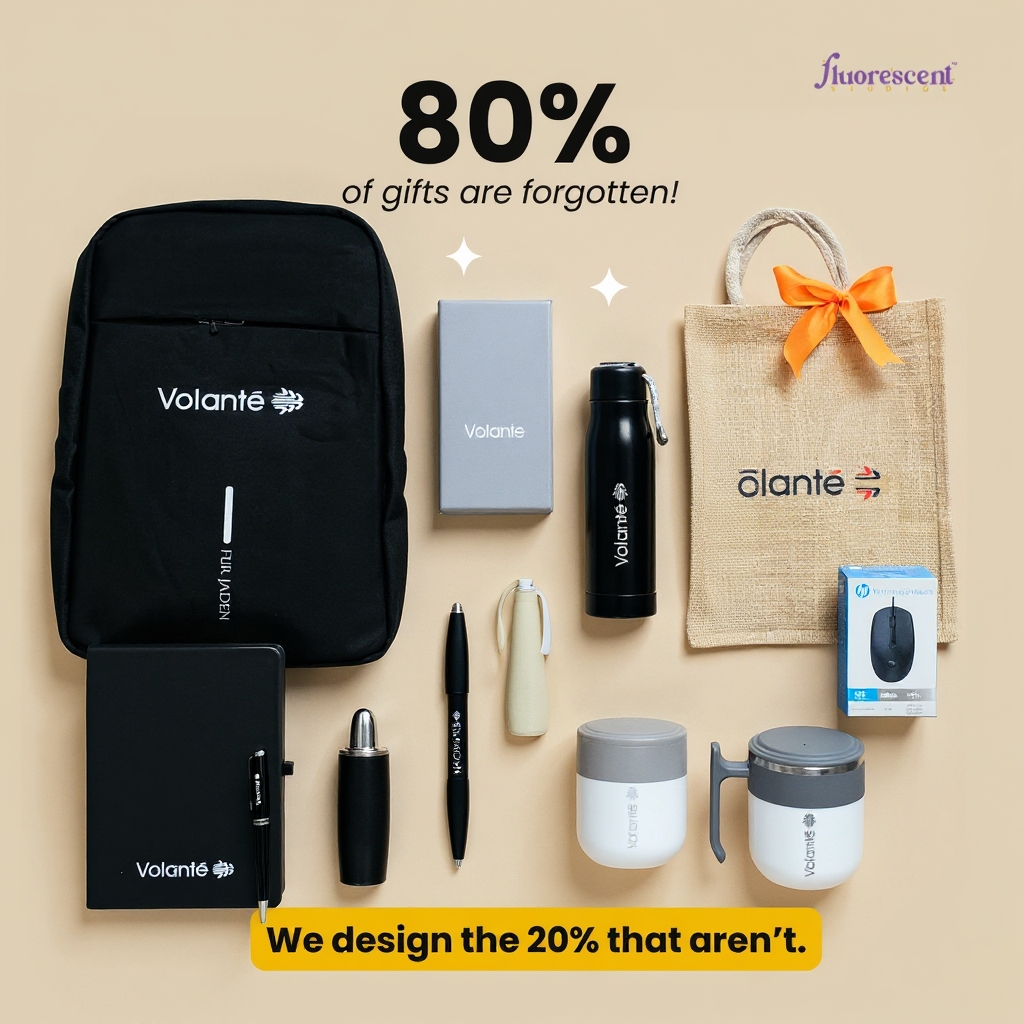 Fluorescent Studio Facebook ad: Luxury Gifts for Clients